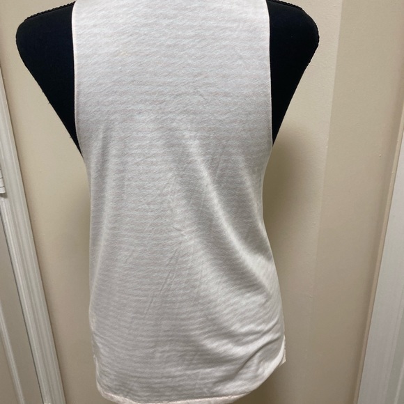 All Saints light pink striped tank size xs - Picture 4 of 5